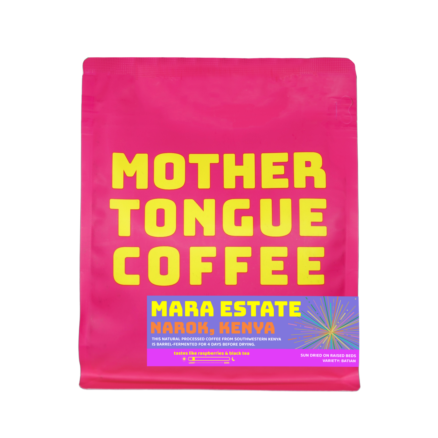 Mara Estate Narok Kenya natural process coffee Mother Tongue Coffee