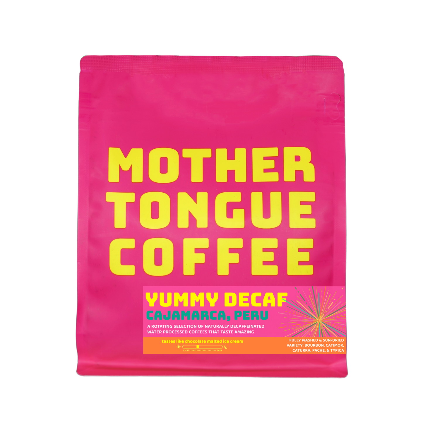 YUMMY DECAF - Cajamarca Peru - Mother Tongue Coffee